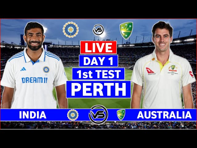 India vs Australia 1st Test Day 1 Live Scores | IND vs AUS 1st Test Live Commentary | India Bowling