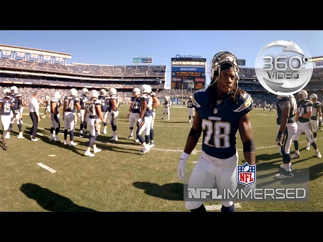 360° with Melvin Gordon & the Chargers Game Day Prep (360 Video) | Ep. 4 | NFL Immersed