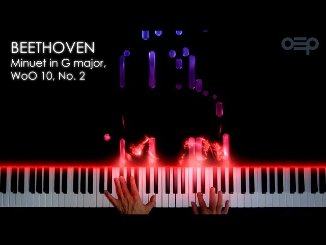 Beethoven - Minuet in G major, WoO 10, No. 2