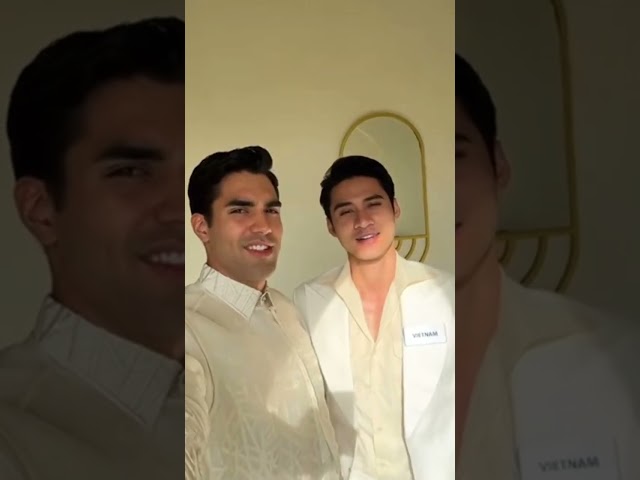 WOW! KIRK BONDAD Interview Closed-Door Look In Barong Tagalog Outfit Mr. World 2024