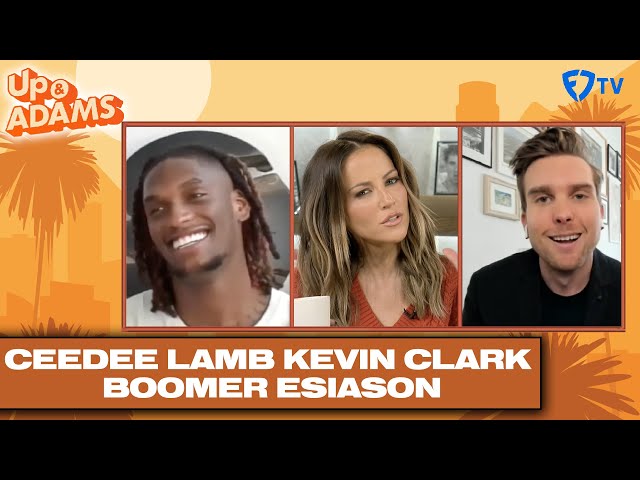 CeeDee Lamb, Boomer Esiason and Kevin Clark Join Kay Adams | Up And Adams