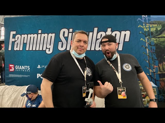 LIVE From PAX! (We played FS23!) | Farm Sim Show