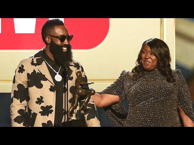 James Harden Wins MVP - Most Valuable Player Award - 2018 NBA Awards