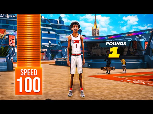 I Made the FASTEST 1 POUND BUILD on NBA 2K23..