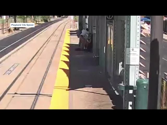 Man suing over Phoenix Light Rail assault captured on video