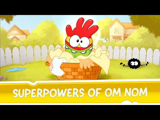 Cut the Rope: Experiments -- Superpowers of Om Nom