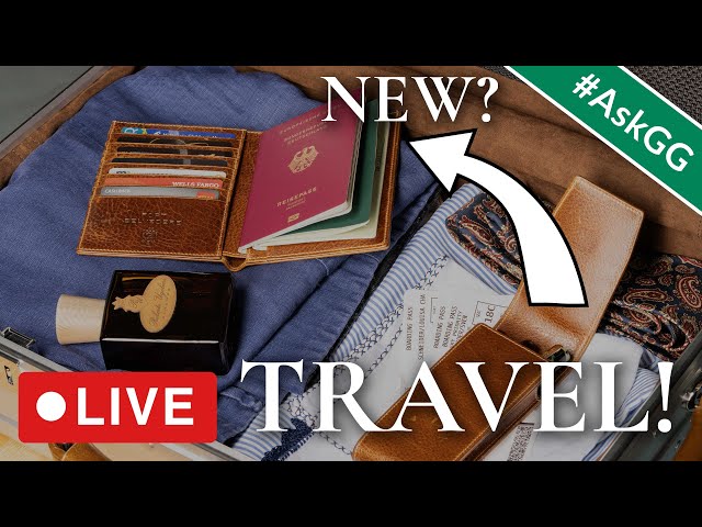 LIVE: All About Travel (Plus NEW Products!) - #AskGG