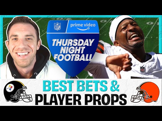 Thursday Night Football | 7 NFL Player Props | Steelers Browns Picks & Projections | Land Your Bets