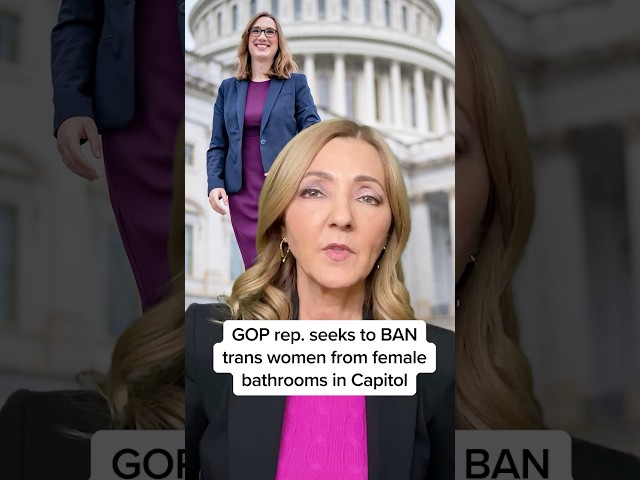 GOP rep. seeks to BAN trans women from female bathrooms in Capitol