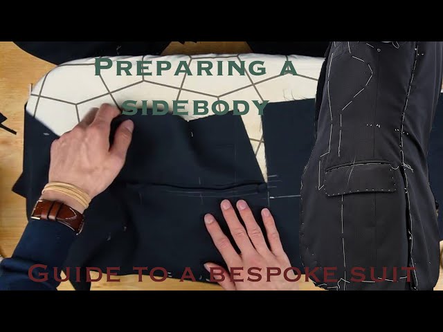 Preparing a Side-Body Forepart | Guide to a Bespoke Suit