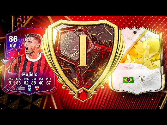 CRAZY ICON PACKED! 2x RANK 1 FUT CHAMPS REWARDS! 🤯