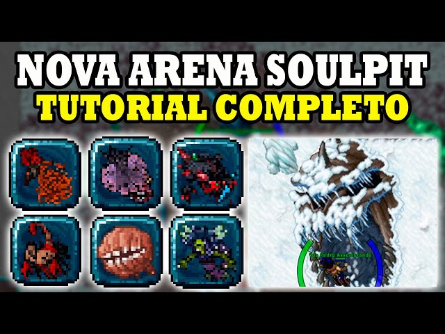 Tibia - Tutorial Soulpit, aprenda na prática como funciona a nova arena do summer update.