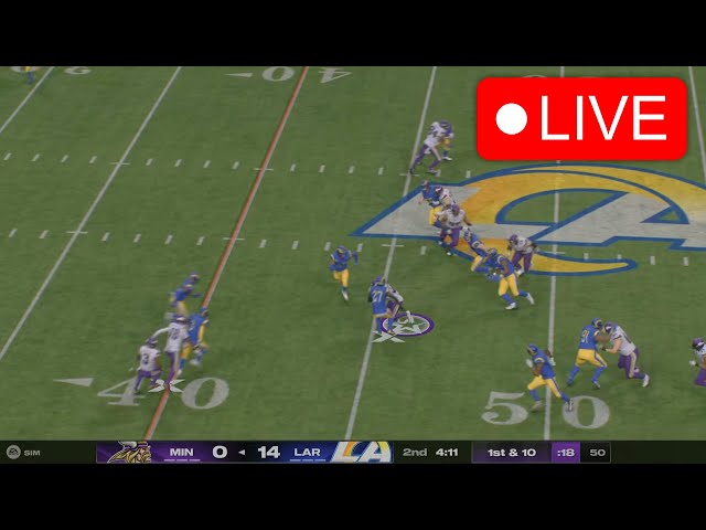 NFL LIVE🔴 Los Angeles Rams vs Minnesota Vikings | Week 8 NFL Full Game - 24st October 2024 NFL25