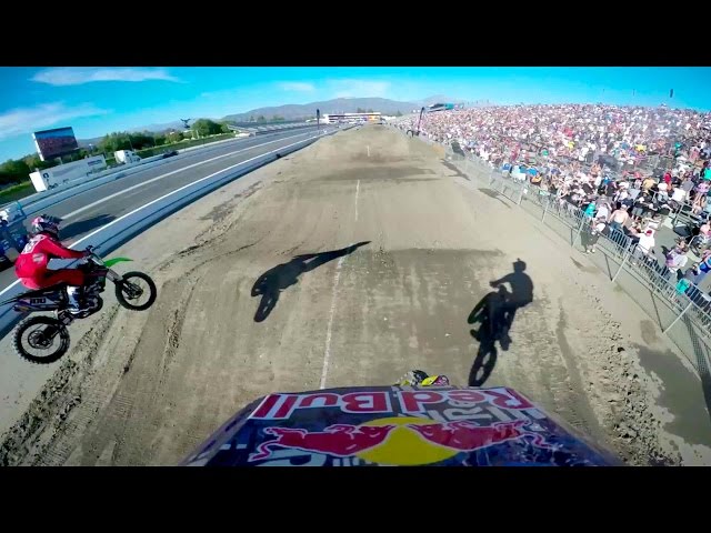 Travis Pastrana's Backflip Finish GoPro Run at Red Bull Straight Rhythm