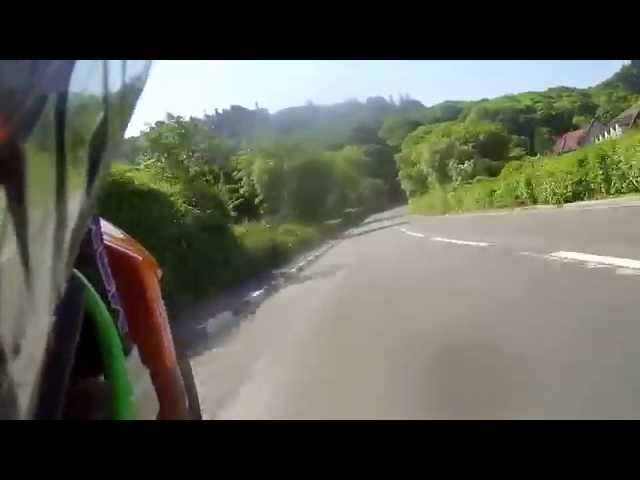 Adam Child Lightweight TT 2013 onboard