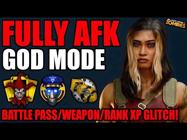 *NEW* FULLY AFK GOD MODE GLITCH! UNLIMITED BATTLE PASS TOKENS/RANK XP/WEAPON XP GLITCH/BO6 GLITCHES!