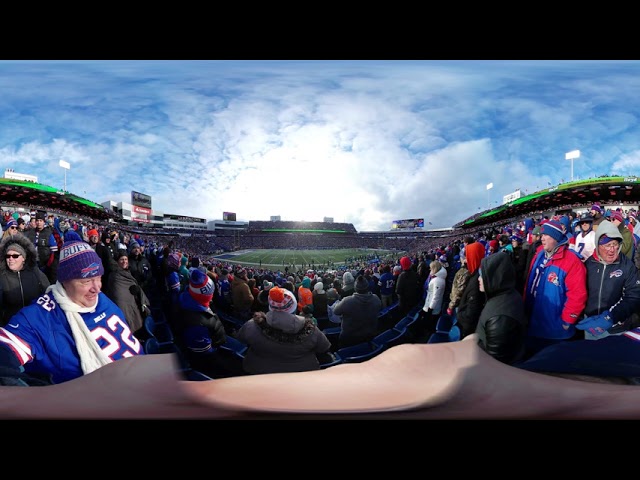 Bills Fan Experience vs Dolphins - 360 Video