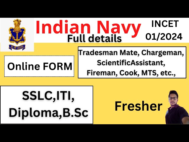 NAVY ONLINE  FORM MALAYALAM 2024 | Indian Navy Tradesman Online Form 2024 | Indian Navy Civilian Job