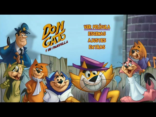 Don Gato y Su Pandilla DVD Menú (2005)