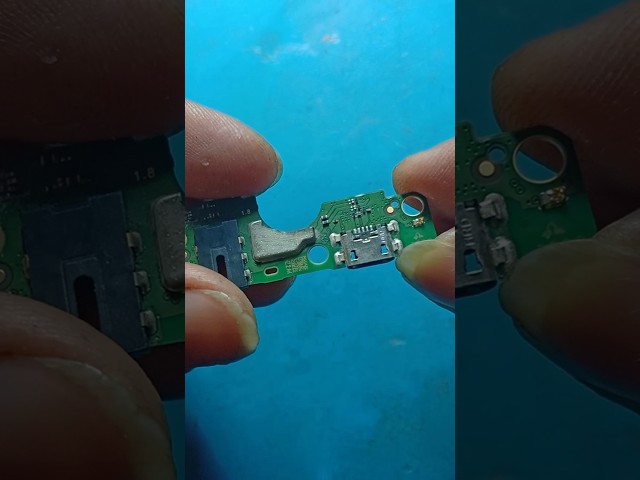 How To Replace Micro USB Port #mobilerepairing #technology #shorts