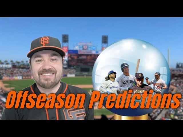 SF Giants Offseason Predictions!