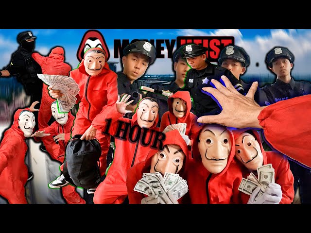 PARKOUR MONEY HEIST vs POLICE ( bella ciao remix ) Live Action Story 9