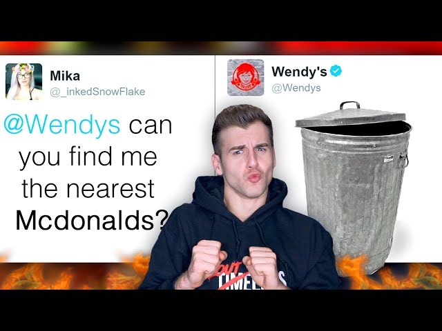 Hilarious Twitter Roasts By Wendy's (CLAPBACK TWEETS)