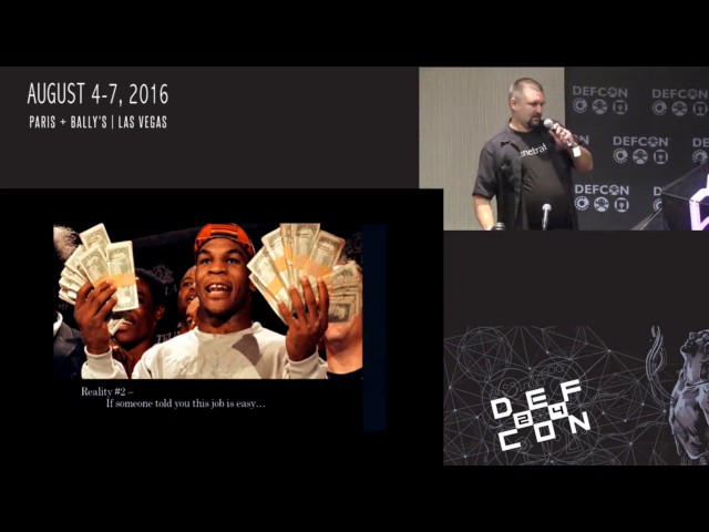 DEF CON 24 - Anch - So you think you want to be a penetration tester