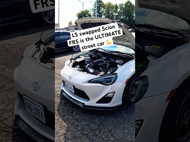 LS swapped Scion FRS is the ULTIMATE street car! #shorts #gt86 #gr86 #lsswap