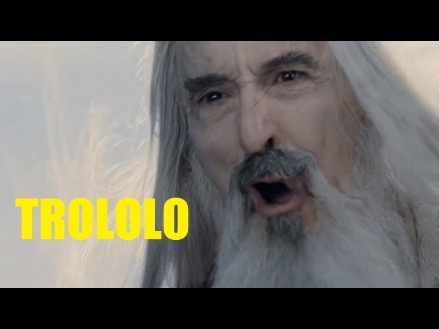 Trolling Saruman