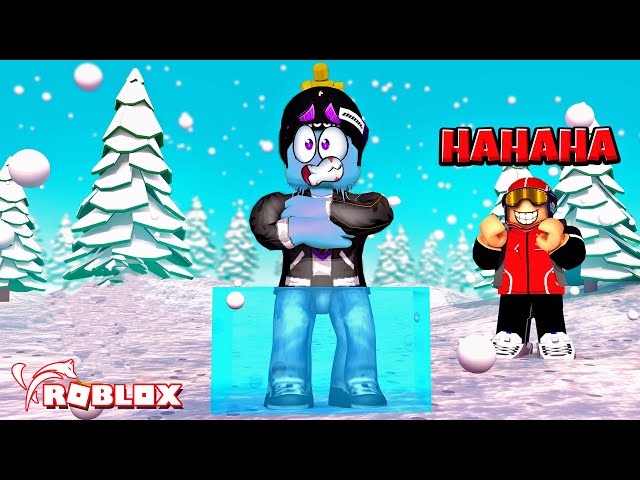 STUCK IN A ROBLOX BLIZZARD (With the Worst Person Ever)