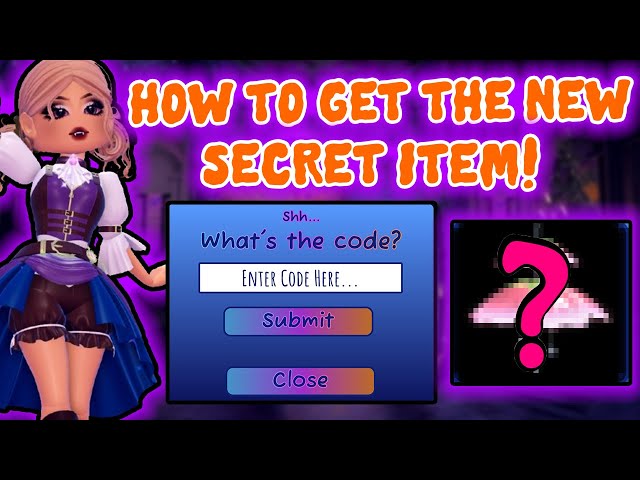 How To Get The New Free Secret Code Item Precious Flower Chandelier Royale High Halloween Update