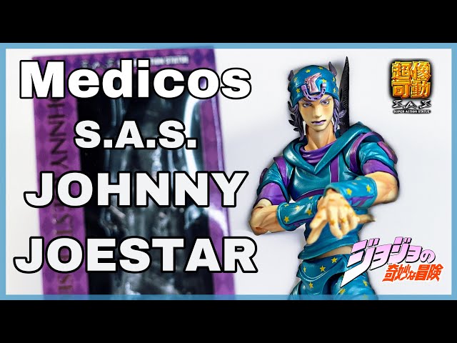 JoJo's Bizarre Adventure JOHNNY JOESTAR Super Action Statue Review [ASMR]