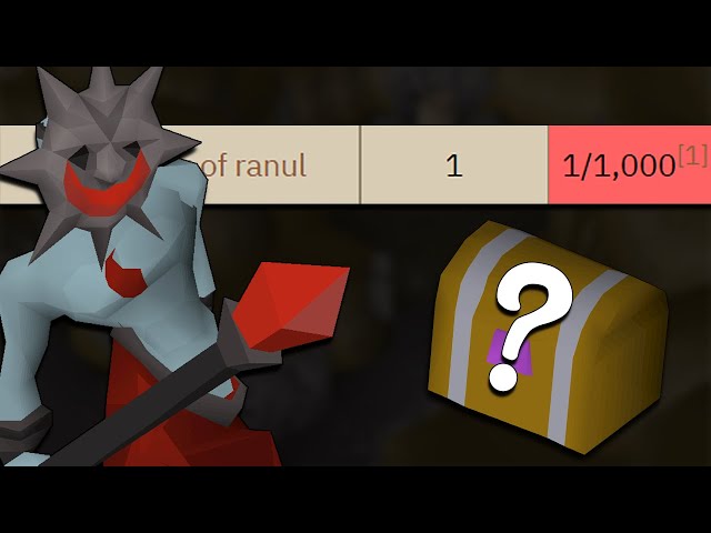 The Strangest Unique In OSRS - On Drop Rate #3