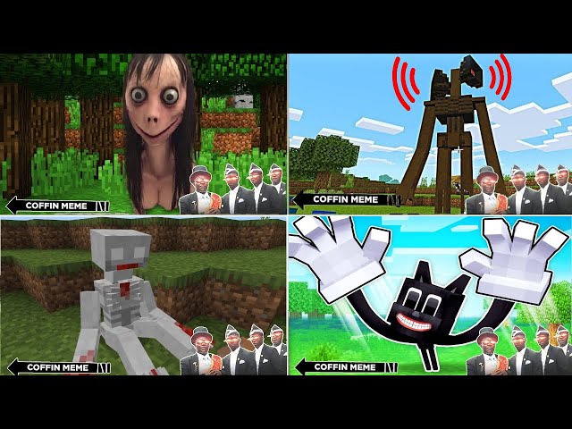 Best of Astronomia Coffin Meme in Minecraft Part 9