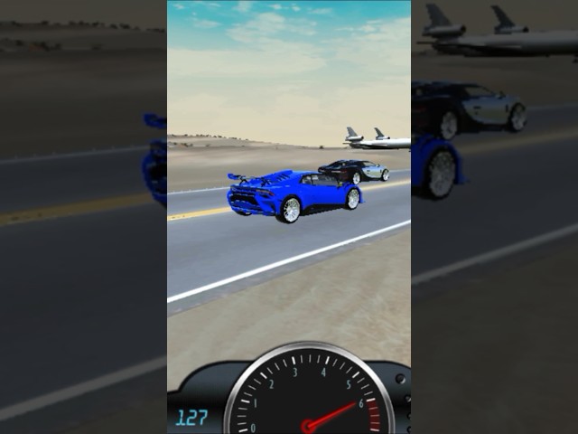 CAN I BEAT BUGGATI BY LAMBORGHINI IN DRAG RACE #CAR TRADER SIMULATOR