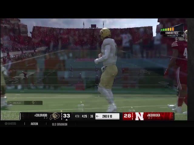 Colorado vs Nebraska  [ Dreamer bowl Ncaa ] league