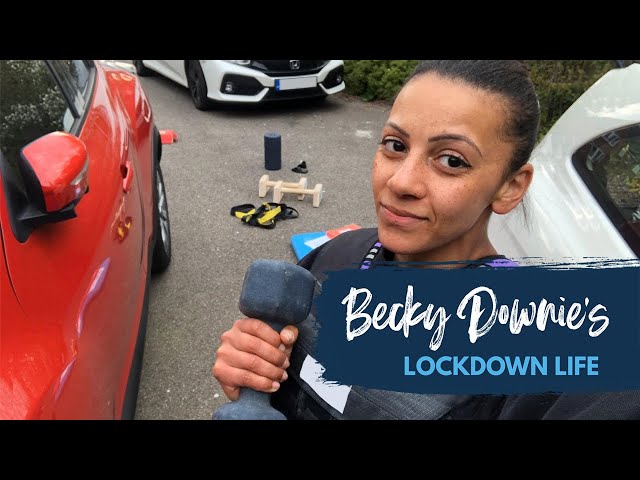 A day in the life in lock down with Becky Downie