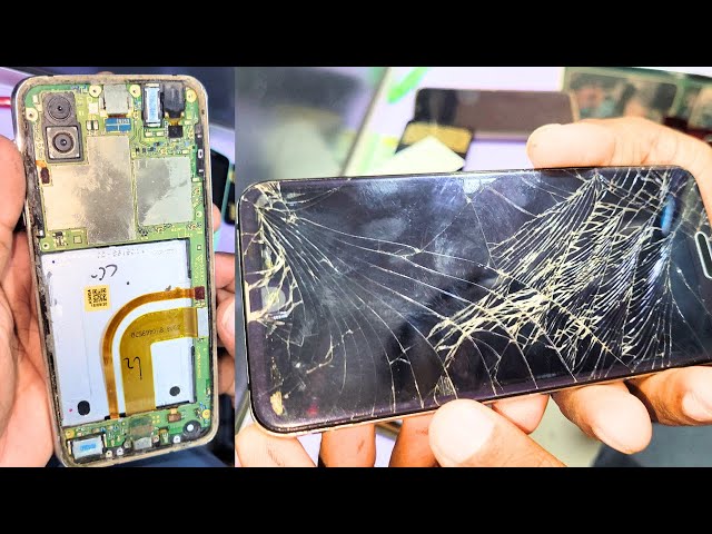 Restoration Destroyed ! Phone How To Repair My Phone ! Rebuild broken phone ||  aqouse phone repair