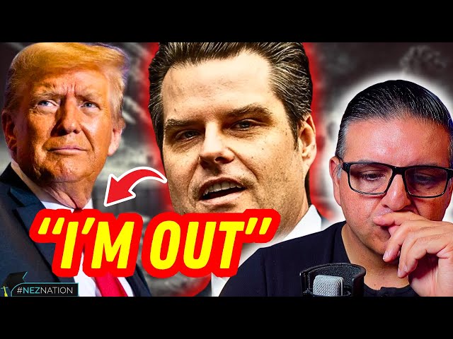 🚨BREAKING! Matt Gaetz WITHDRAWS Nomination as Trump's Attorney General! WTF HAPPENED?