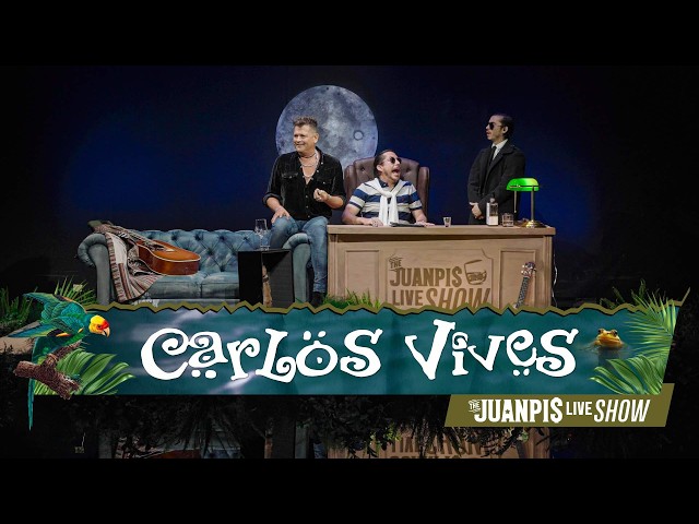 @carlosvives sigue siendo el papá del tropipop en The Juanpis Live Show