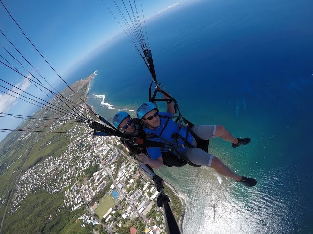 Parapente à La Réunion en video 360°