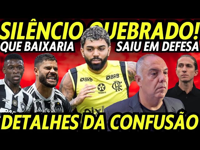 GABIGOL! FINALMENTE O SILÊNCIO FOI QUEBRADO! DETALHES DA CONFUSÃO! BOTAFOGO PIPOCANDO! BAIXARIA!