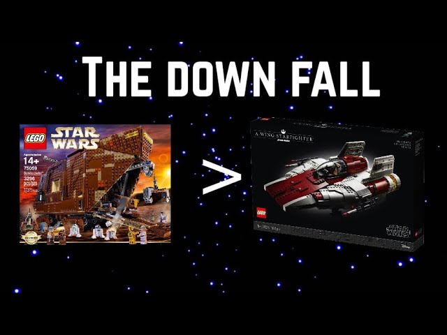 The fall of LEGO box art.