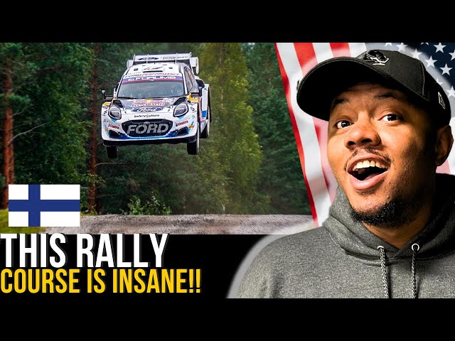 AMERICAN REACTS To Best of WRC Rally Finland 2024 | Crashes, Action and Raw Sound