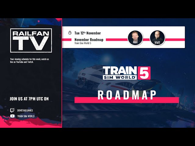 Train Sim World Roadmap - November 2024