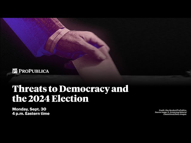 Threats to Democracy and the 2024 Election