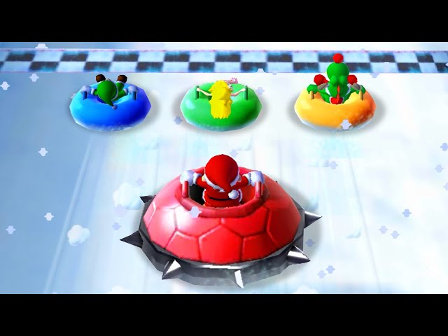 Mario Party The Top 100 - All 1 Vs 3 Minigames Mario vs Luigi Peach and Yoshi (Master Difficulty)