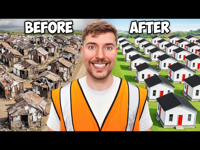 I Built 100 Houses And Gave Them Away!