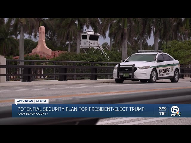 Trump security plan prompts Palm Beach County meeting